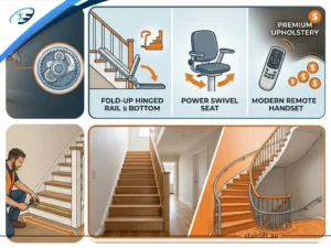 Average Cost of Stairlift Installation in the UAE 5 What to consider before the installation of stair lift?