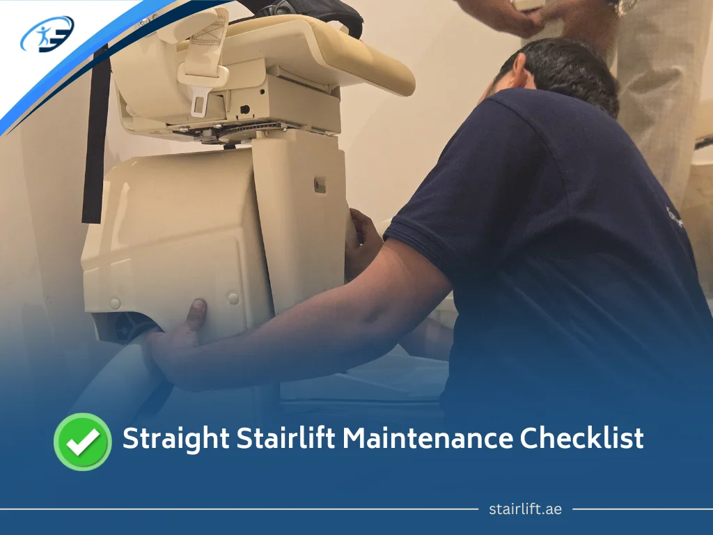 Straight Stairlift Maintenance Checklist
